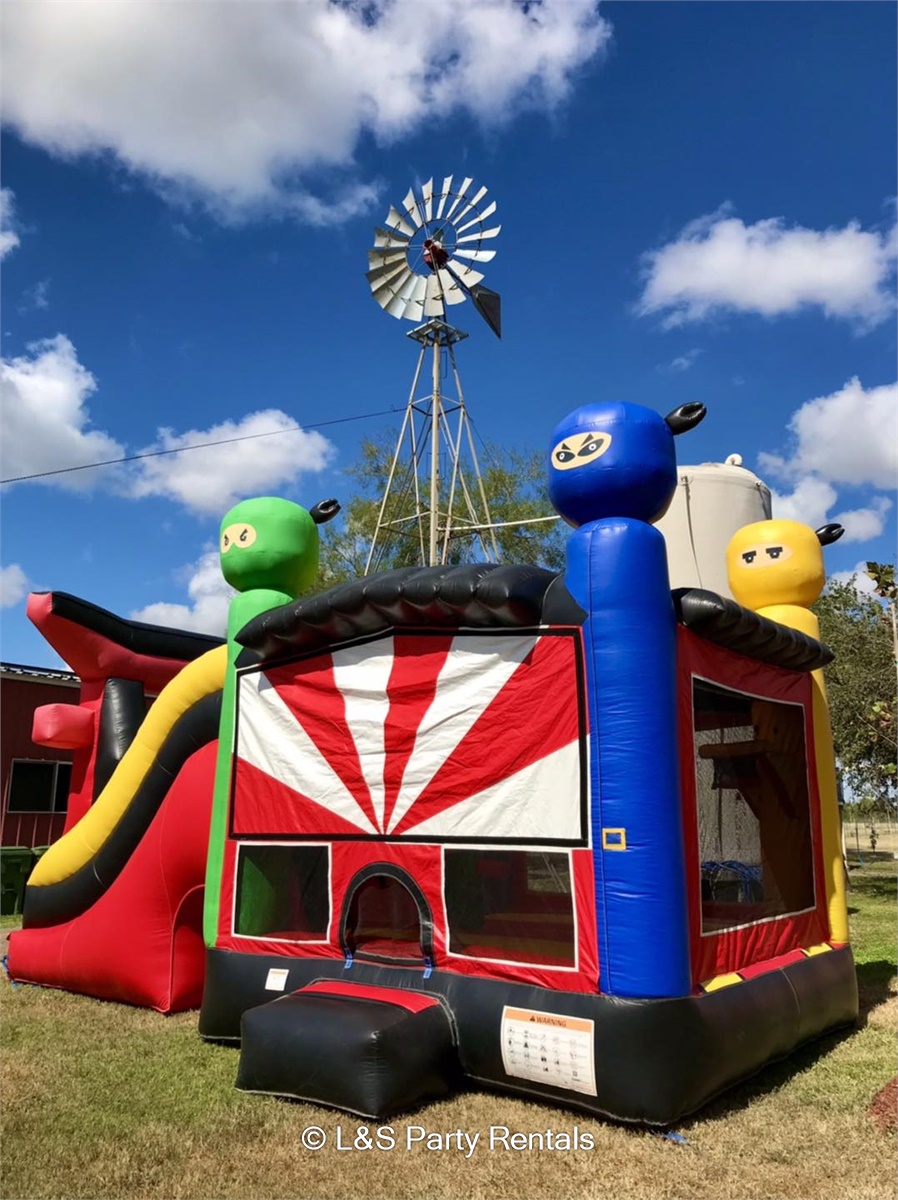 Ninja Combo Best Party Rentals service in Texas L&S Party Rentals