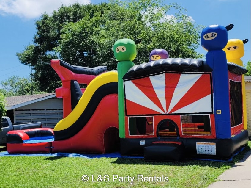 Ninja Combo Best Party Rentals service in Texas L&S Party Rentals